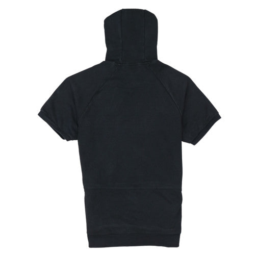 Adidas Men's Black Short Sleeve Pullover Hoodie Size S