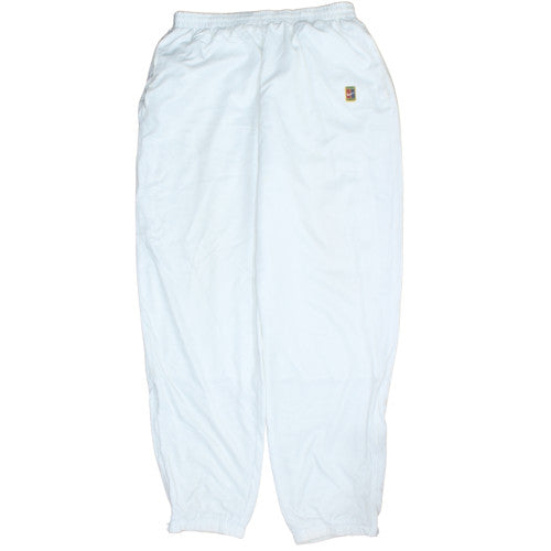Nike Men's White Track Pants L Lightweight Woven Sports Trousers