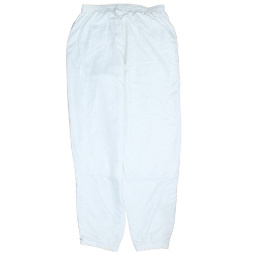 Nike Men's White Track Pants L Lightweight Woven Sports Trousers