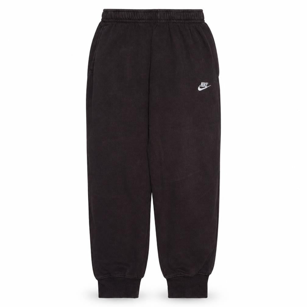 Front view of Nike Men's Brown Fleece Jogger Sweatpants M Regular Fit