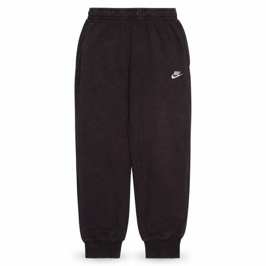 Front view of Nike Men's Brown Fleece Jogger Sweatpants M Regular Fit
