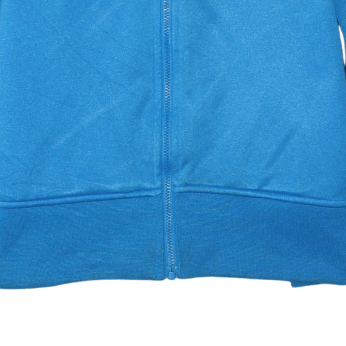 The North Face Men's Blue Full Zip Fleece Sweatshirt Size S