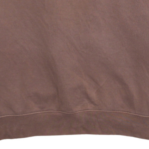 Champion Mens Brown Crew Neck Pullover Sweatshirt Size L