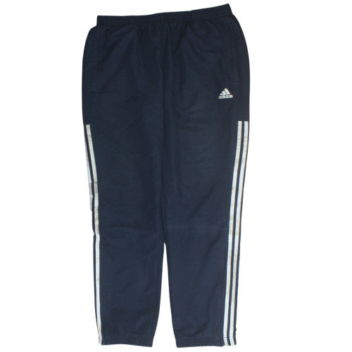 adidas Mens Blue Track Pants L Lightweight Quick Dry Activewear