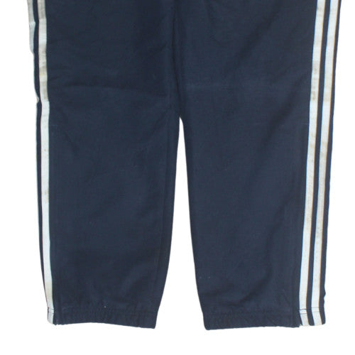 adidas Mens Blue Track Pants L Lightweight Quick Dry Activewear