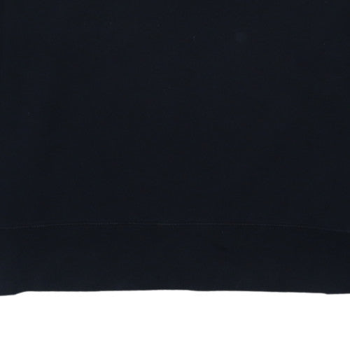 C.P. Company Men's Black XL Collared 1/2 Zip Cotton Sweatshirt