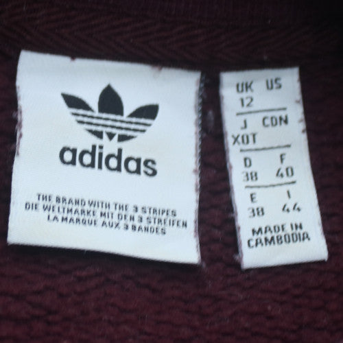 Adidas Men's Multicoloured Crew Neck Pullover Sweatshirt L