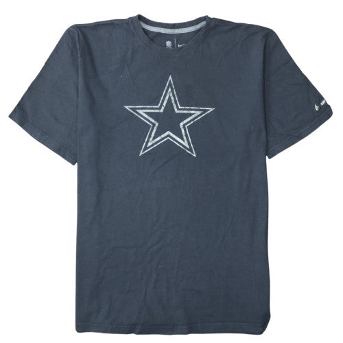 Nike NFL Team Apparel Men's Black XL Cotton Dallas Cowboys T-Shirt