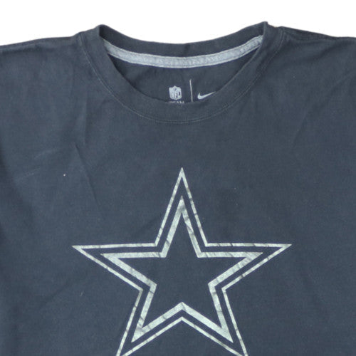 Nike NFL Team Apparel Men's Black XL Cotton Dallas Cowboys T-Shirt