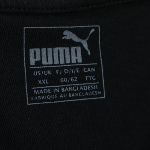 Puma Men's Black 2XL Graphic Logo Sports T-Shirt