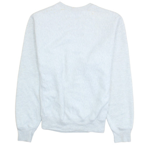 Champion Men's Grey Crew Neck Pullover Sweatshirt M Regular Fit