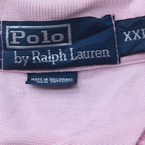 Ralph Lauren Men’s Pink 2XL Classic Cotton Polo Shirt