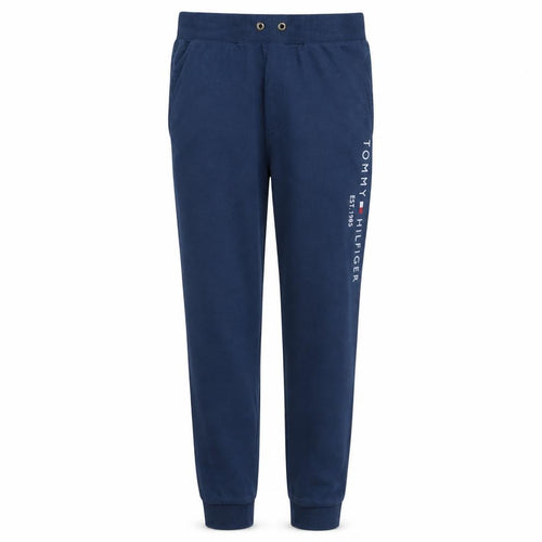 Tommy Hilfiger Men Blue Jogger Trousers Size M Cotton Blend