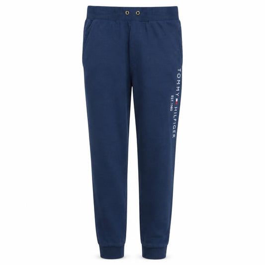 Tommy Hilfiger Men Blue Jogger Trousers Size M Cotton Blend