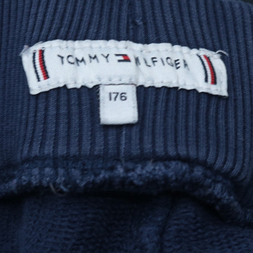 Tommy Hilfiger Men Blue Jogger Trousers Size M Cotton Blend