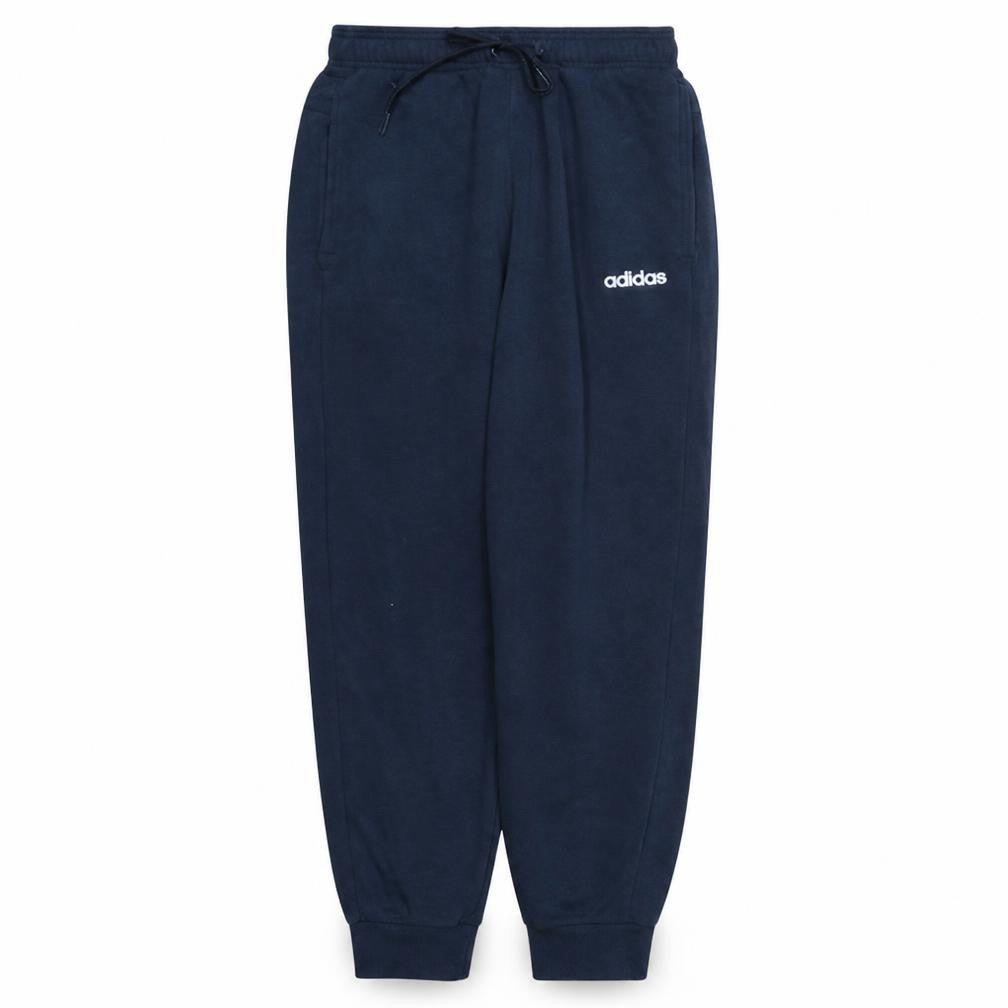 adidas Men's Blue Fleece Jogger Trousers Size M Elastic Waist