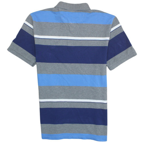 Chaps Men's Multicoloured Striped Cotton Polo Shirt XL