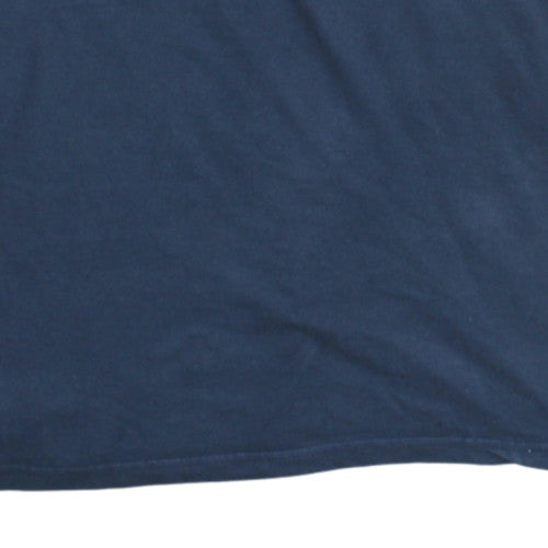 Columbia PFG Men's Blue 2XL Short Sleeve Crew Neck Cotton T-Shirt