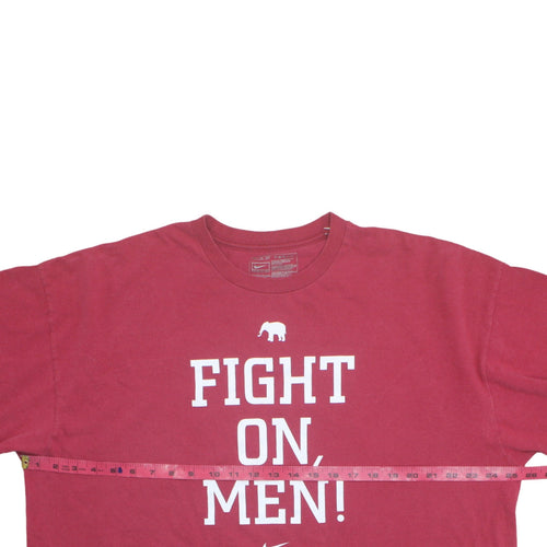 Nike Men 2XL Red Alabama Rose Bowl Graphic Sports T-Shirt