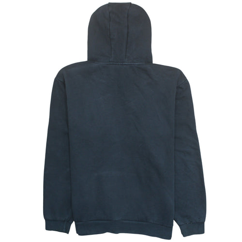 Puma Men’s Blue 2XL Pullover Hoodie Logo Fleece Sweatshirt
