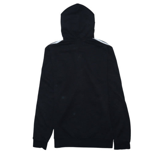 Adidas Mens Black Full Zip Hoodie Small Hooded Athletic Sweatshirt