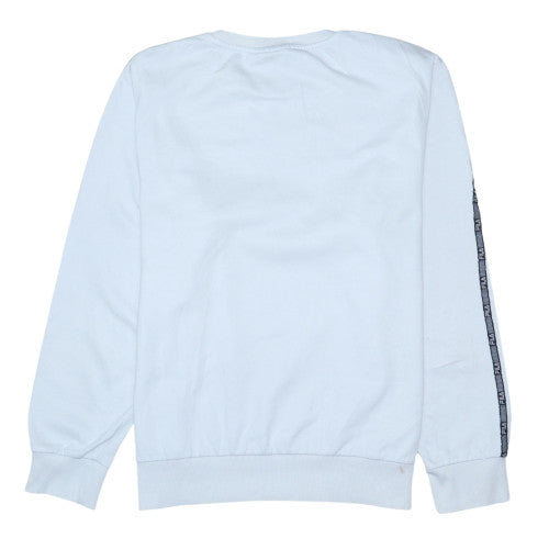 FILA Men’s White XL Crew Neck Logo Pullover Sweatshirt