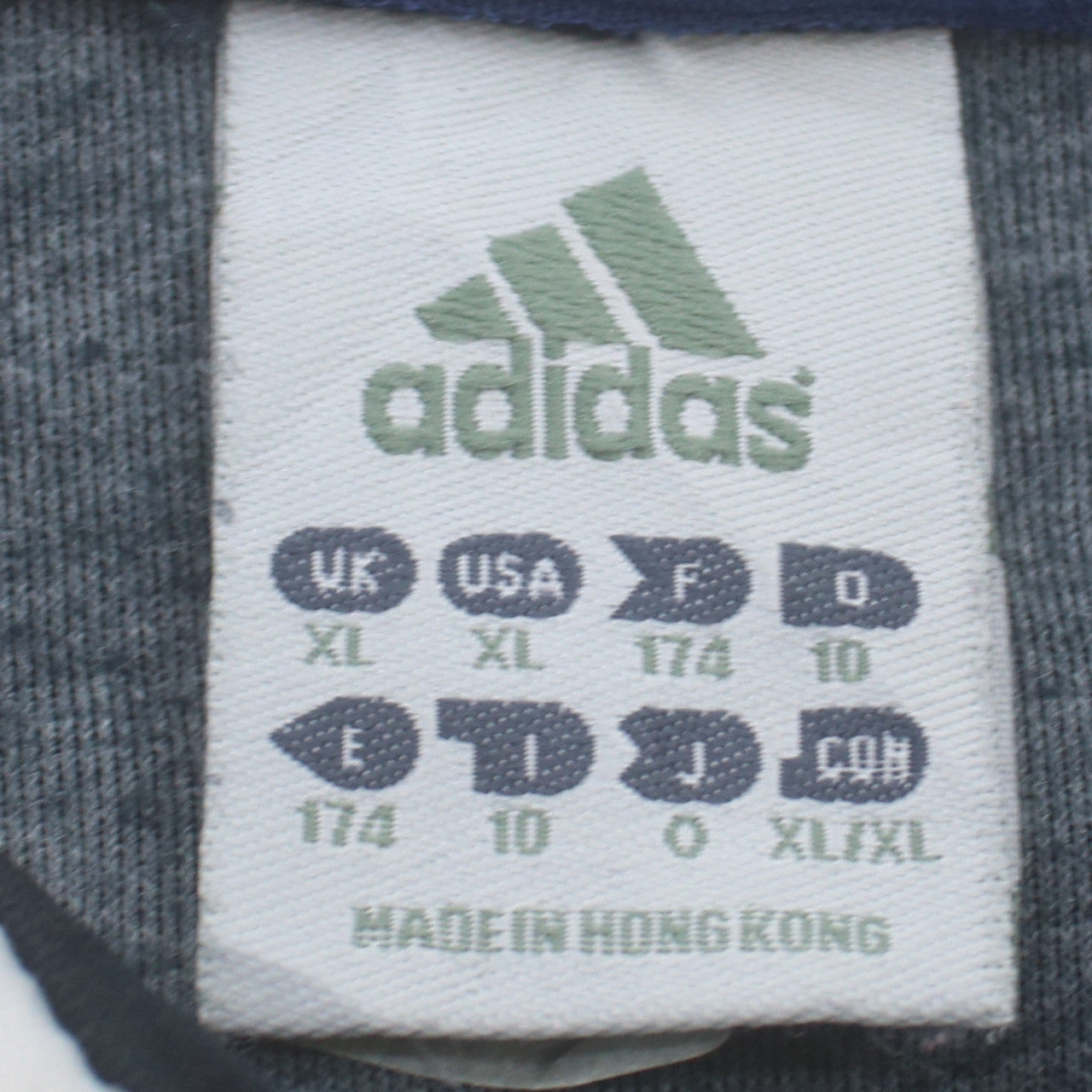 Adidas Men’s Blue Real Madrid Full Zip Sweatshirt XL