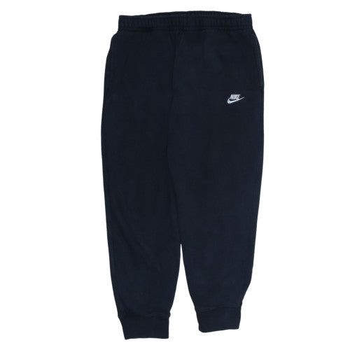 Nike Men's Black Medium Jogger Sweatpants Fleece Tapered Fit