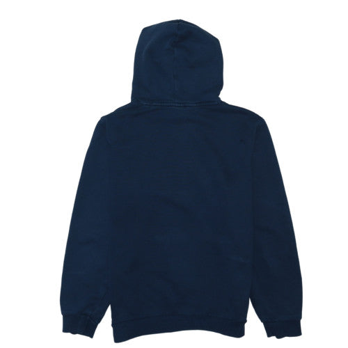 Puma Boys Blue Pullover Hoodie 15-16 Years Graphic Logo Sweatshirt