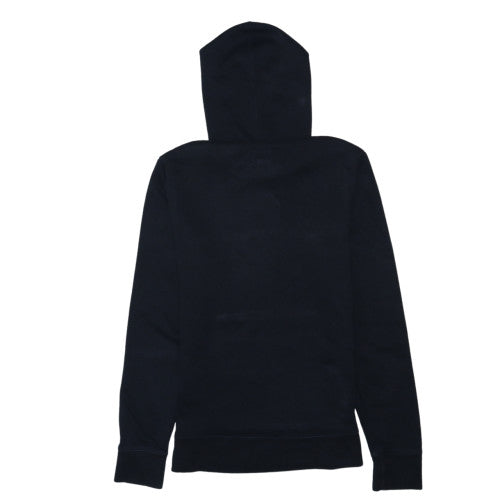 Champion Mens Black S Embroidered Pullover Hoodie