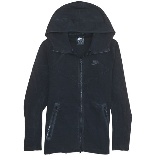 Nike Women Black Small Full Zip Hoodie with Pockets