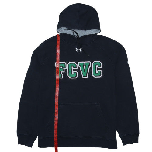 Under Armour Men's Black FCVC Pullover Hoodie Size L Sports Fleece