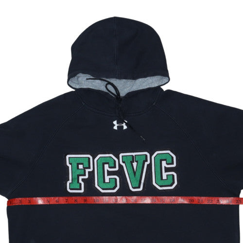 Under Armour Men's Black FCVC Pullover Hoodie Size L Sports Fleece