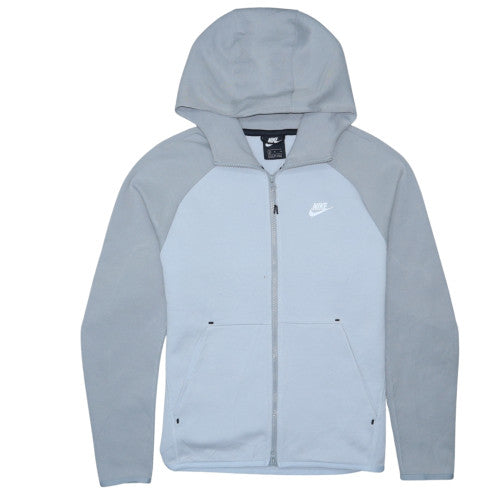 Nike Men's Grey Full Zip Hoodie M Hooded Sweatshirt