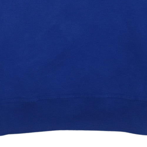 Champion Men's Blue Embroidered Logo Pullover Sweatshirt Size M