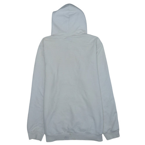 Puma PSV White Hoodie Women L Graphic Print Pullover