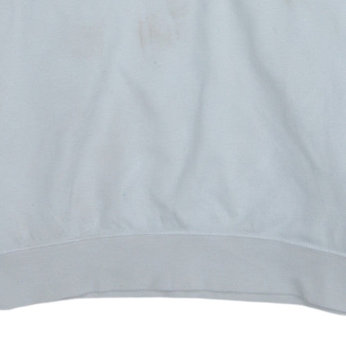 Nike Mens White XS Pullover Hoodie Lightweight Graphic Logo Sportswear