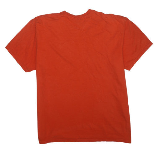 Nike Men’s Orange Basketball Graphic T-Shirt XXL Short Sleeve