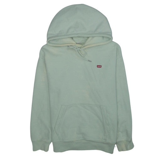 Levi's Men's Green Pullover Hoodie M Regular Fit Cotton
