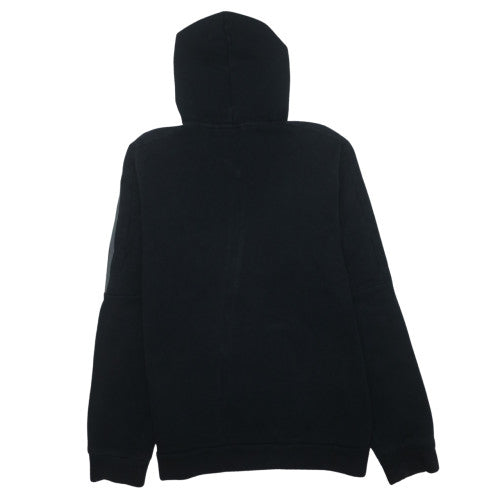 adidas Mens Black Full Zip Hoodie Fleece Size M Regular Fit