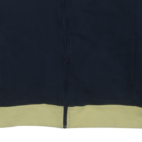 Diesel Mens Navy Full Zip Sweatshirt XL Logo Athletic Style