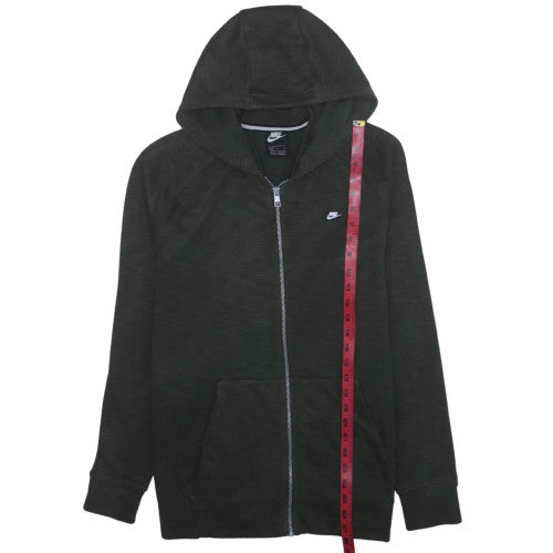 Nike Men's Green Full Zip Hoodie Size L Regular Fit