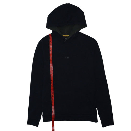 Hugo Boss Men's Black Pullover Hoodie M Regular Fit