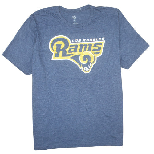 NFL Pro Line Los Angeles Rams Men's Blue 4XL Cotton Graphic T-Shirt