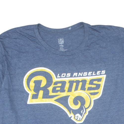NFL Pro Line Los Angeles Rams Men's Blue 4XL Cotton Graphic T-Shirt