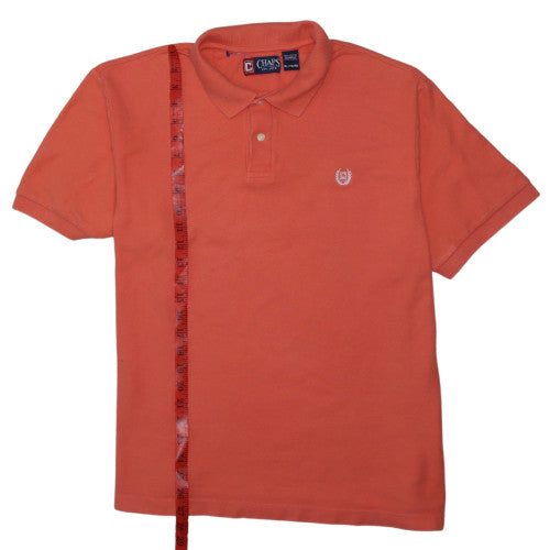 Chaps Men's Orange XL Cotton Polo Shirt Classic Fit