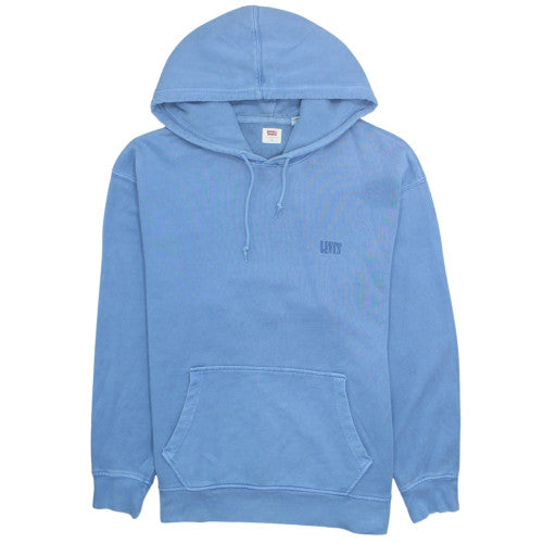 Levi's Men's Blue Pullover Hoodie XL Regular Fit Fleece