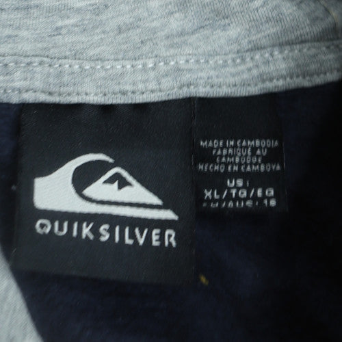 Quiksilver Men’s Multicoloured XL Pullover Hoodie with Graphic Print