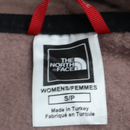 The North Face Womens Brown Pullover Hoodie S Cotton Blend