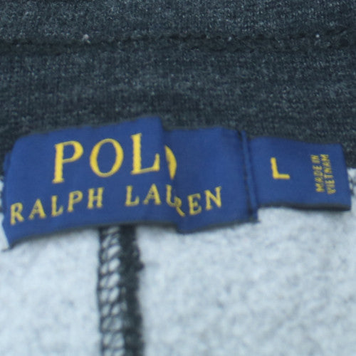 Ralph Lauren Men’s Black Jogger Sweatpants L Drawstring Activewear
